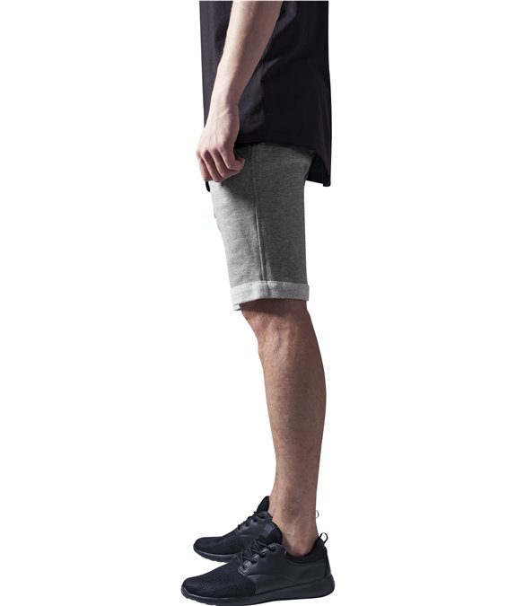 Urban Classics Light Turnup Sweatshorts Grey 1